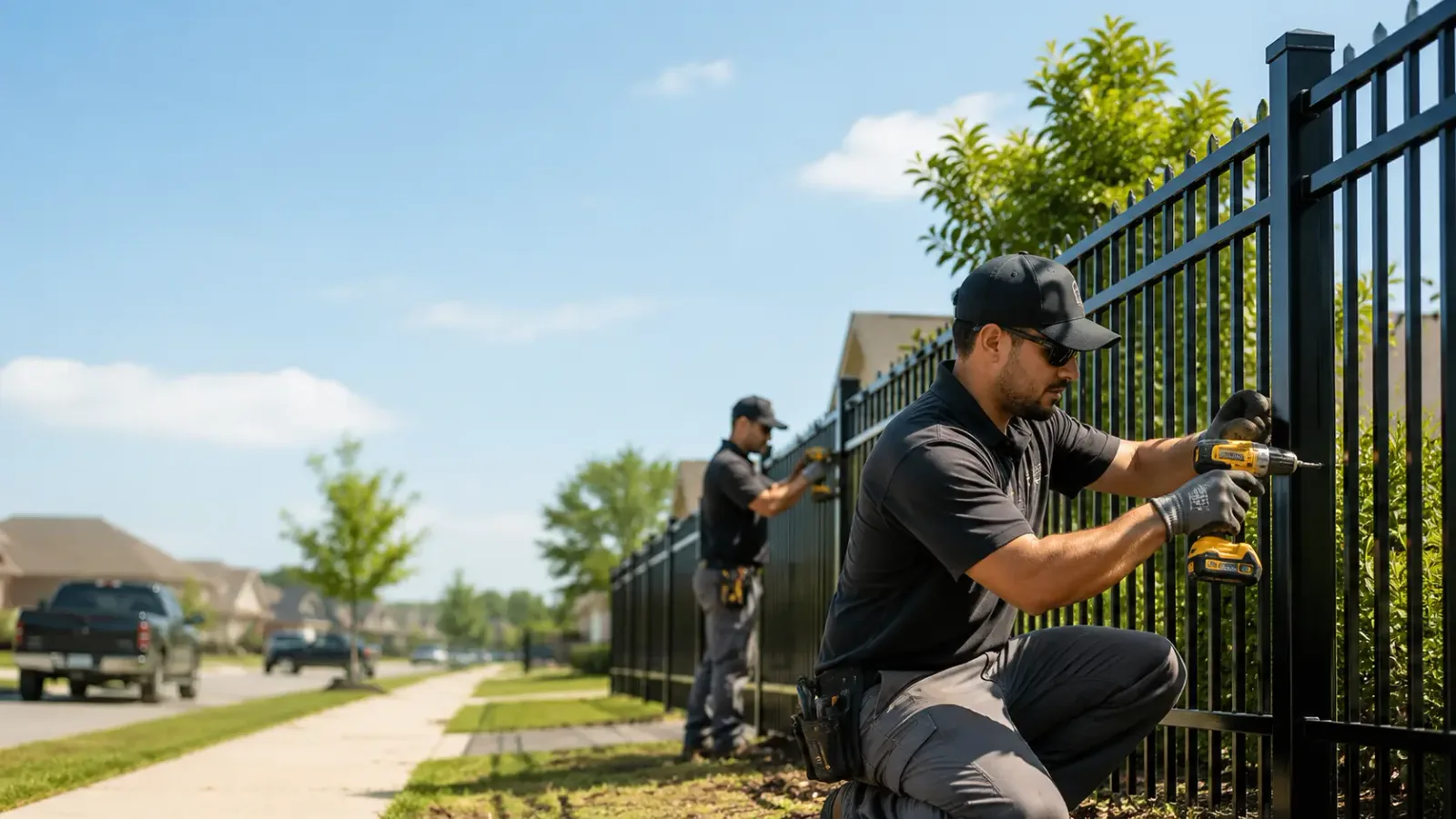 Metal Fence Installation in Greenfield, OH